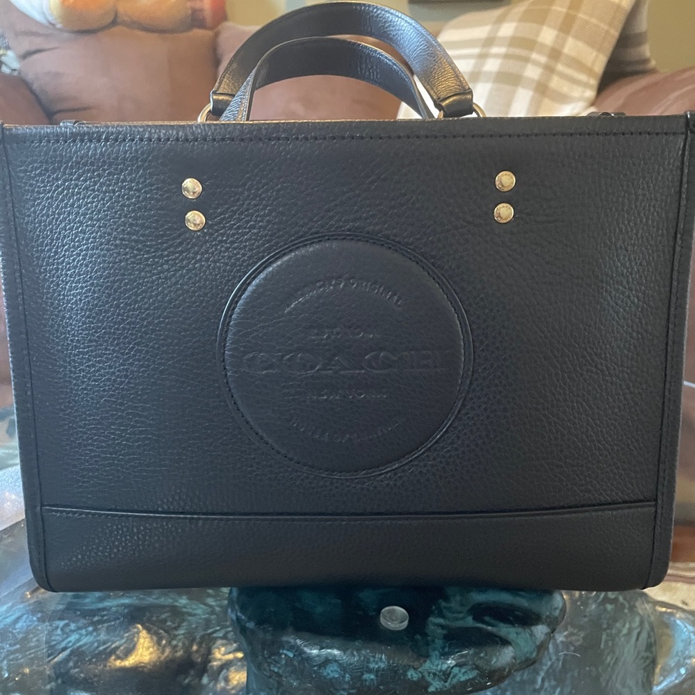 Coach Dempsey leather carryall